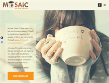 Tablet Screenshot of mosaictea.com